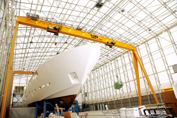 EUROHOIST 门式造船起重机